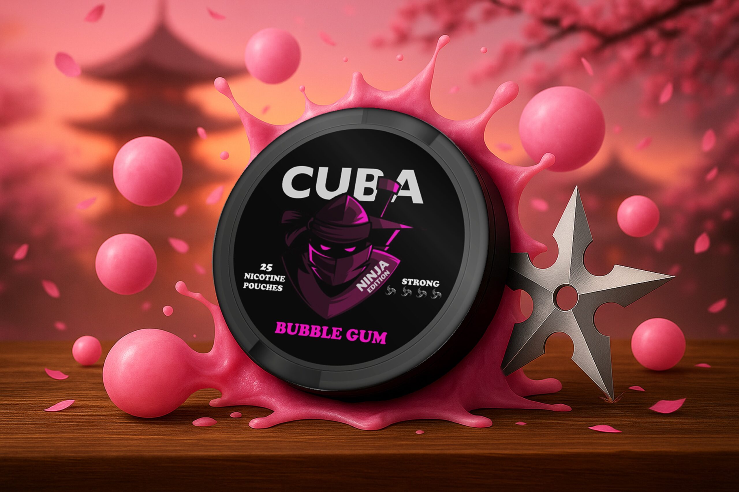 Cuba Ninja Bubble Gum