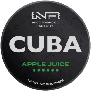 Cuba Black Apple Juice nicotine pouches snus