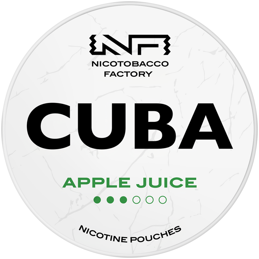 Cuba White Apple Juice nicotine pouches snus