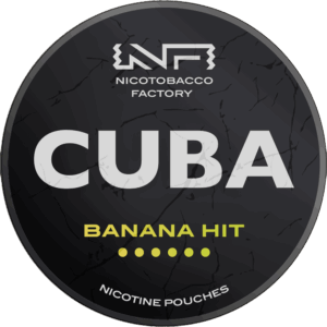 Cuba Black Banana Hit nicotine pouches snus