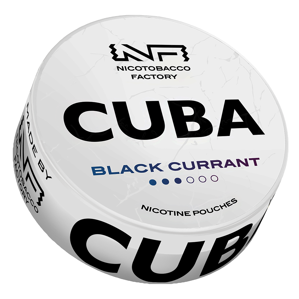 Cuba White Black Currant snus