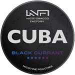 Cuba Black Black Currant nicotine pouches snus