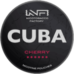 Cuba Black Cherry nicotine pouches snus