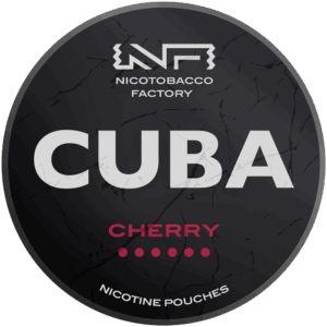 Cuba Black Cherry nicotine pouches snus