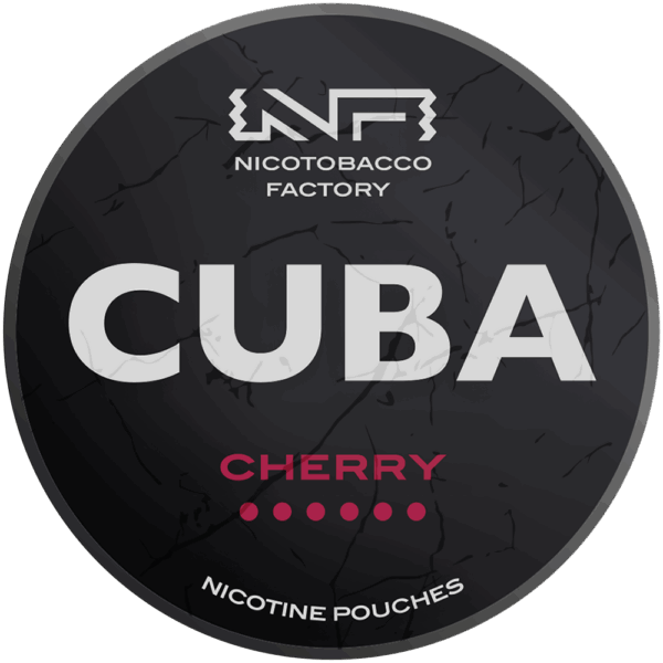 Cuba Black Cherry nicotine pouches snus