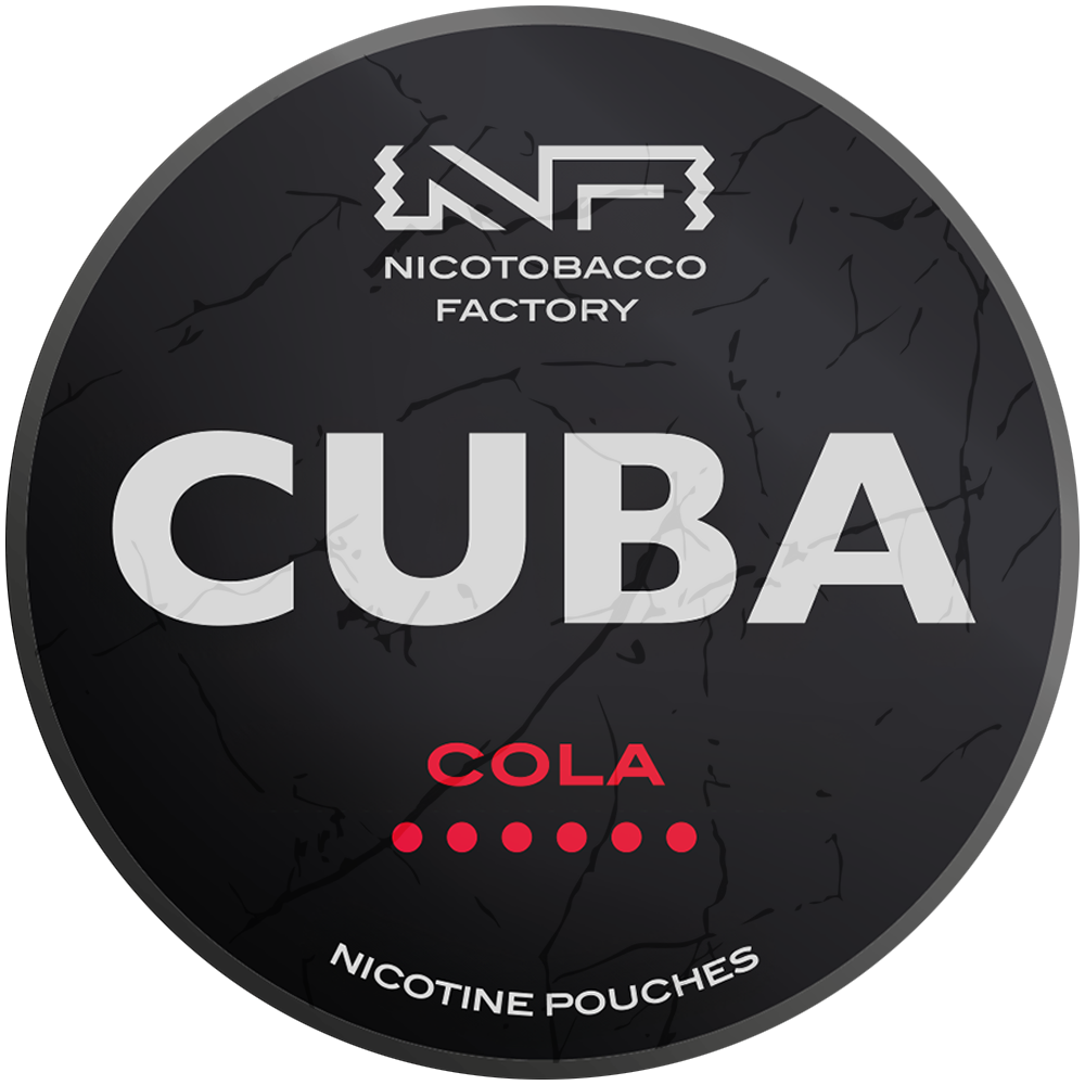 Cuba Black Cola nicotine pouches snus