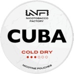 Cuba White Cold Dry nicotine pouches snus