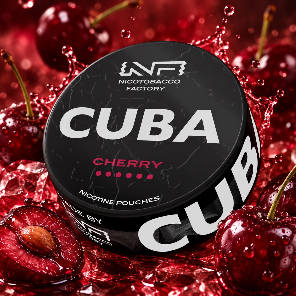 cuba black cherry pouches