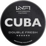 Cuba Black Double Fresh nicotine pouches snus