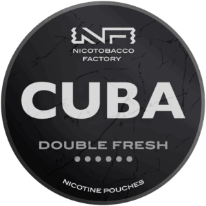 Cuba Black Double Fresh nicotine pouches snus