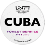 Cuba White Forest Berries nicotine pouches snus