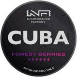 Cuba Black Forest Berries nicotine pouches snus
