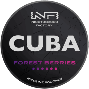 Cuba Black Forest Berries nicotine pouches snus