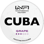 Cuba White Grape nicotine pouches snus