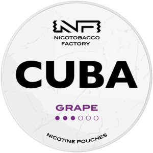 Cuba White Grape nicotine pouches snus
