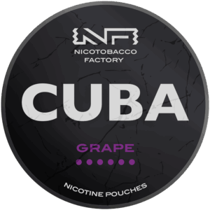 Cuba Black Grape nicotine pouches snus