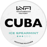 Cuba White Ice Spearmint nicotine pouches snus