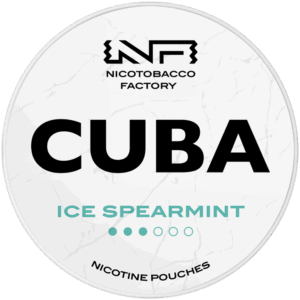 Cuba White Ice Spearmint nicotine pouches snus