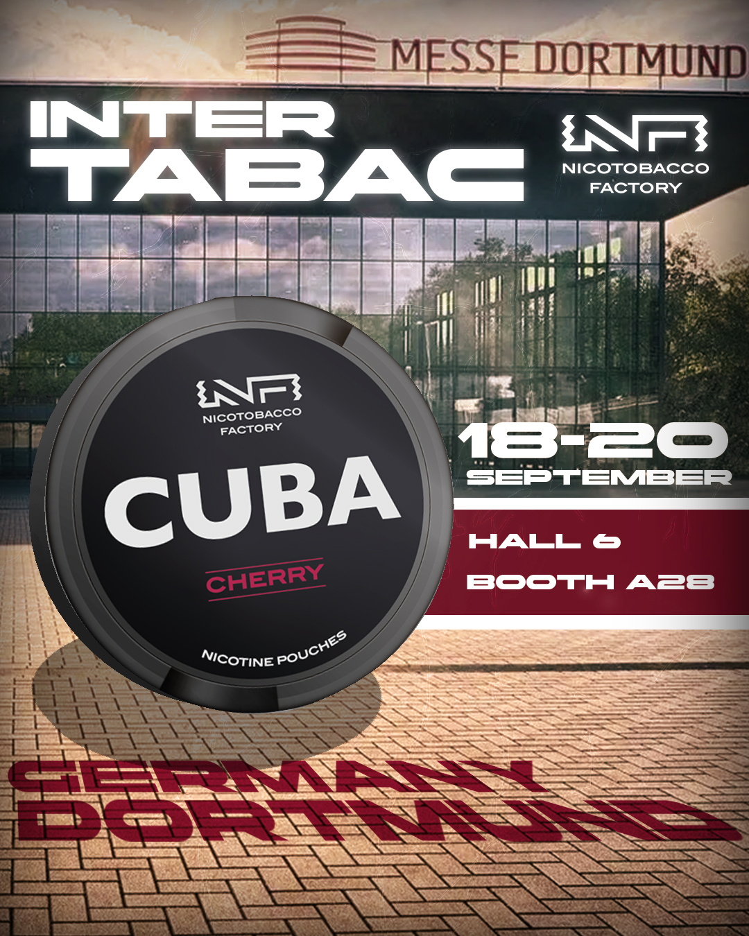 Nicotobacco Factory at InterTabac 2025 in Dortmund