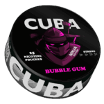 Cuba Ninja Bubble Gum nicotone pouches