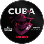 Cuba Ninja Energy nicotine pouches snus