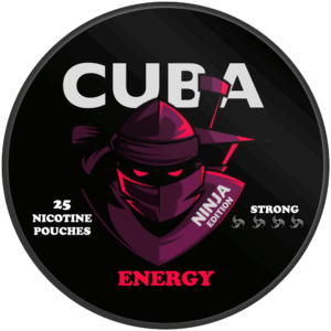 Cuba Ninja Energy nicotine pouches snus