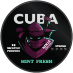 Cuba Ninja Mint Fresh nicotine pouches snus