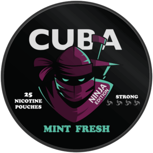Cuba Ninja Mint Fresh nicotine pouches snus