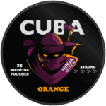Cuba Ninja Orange nicotine pouches snus