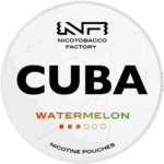 Cuba White Watermelon nicotine pouches snus