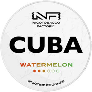 Cuba White Watermelon nicotine pouches snus