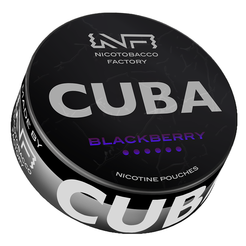 Cuba Black Blackberry nicotine pouches