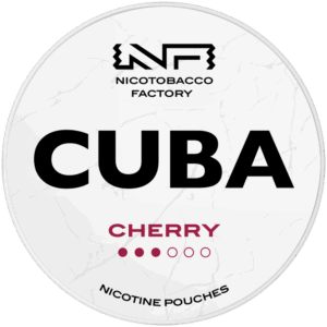 Cuba White Cherry nicotine pouches snus