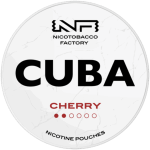 Cuba White Low Cherry nicotine pouches snus