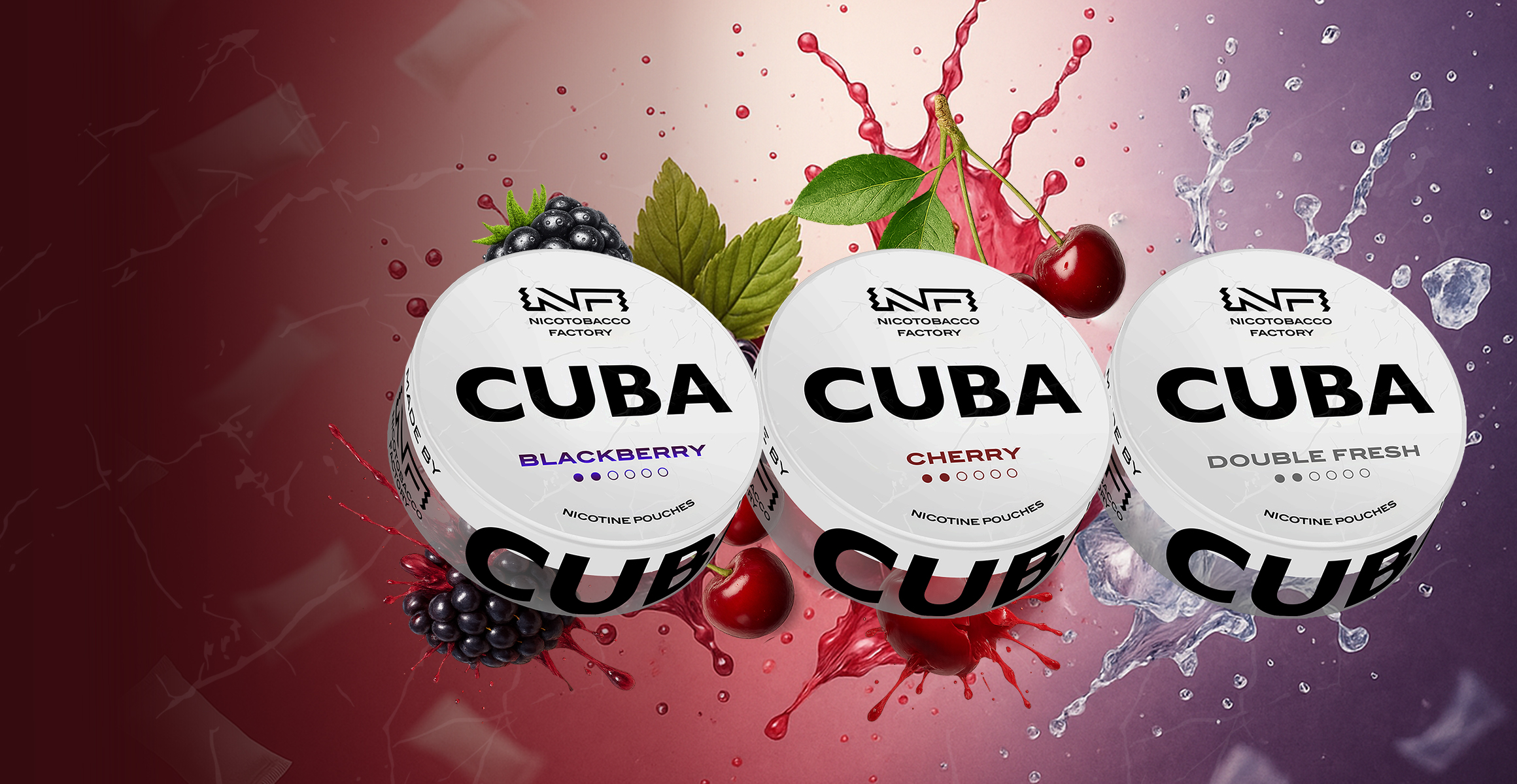 Cuba White Low nicotine pouches