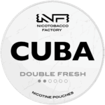 Cuba White Low Double Fresh nicotine pouches snus