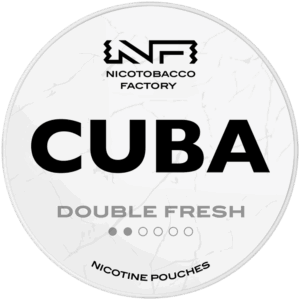 Cuba White Low Double Fresh nicotine pouches snus