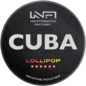 Cuba Black Lollipop nicotine pouches snus