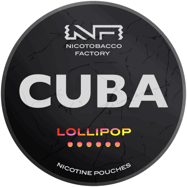 Cuba Black Lollipop nicotine pouches snus