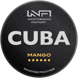 Cuba Black Mango nicotine pouches snus