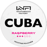 Cuba White Raspberry nicotine pouches snus