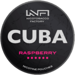 Cuba Black Raspberry nicotine pouches snus