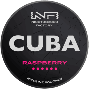 Cuba Black Raspberry nicotine pouches snus