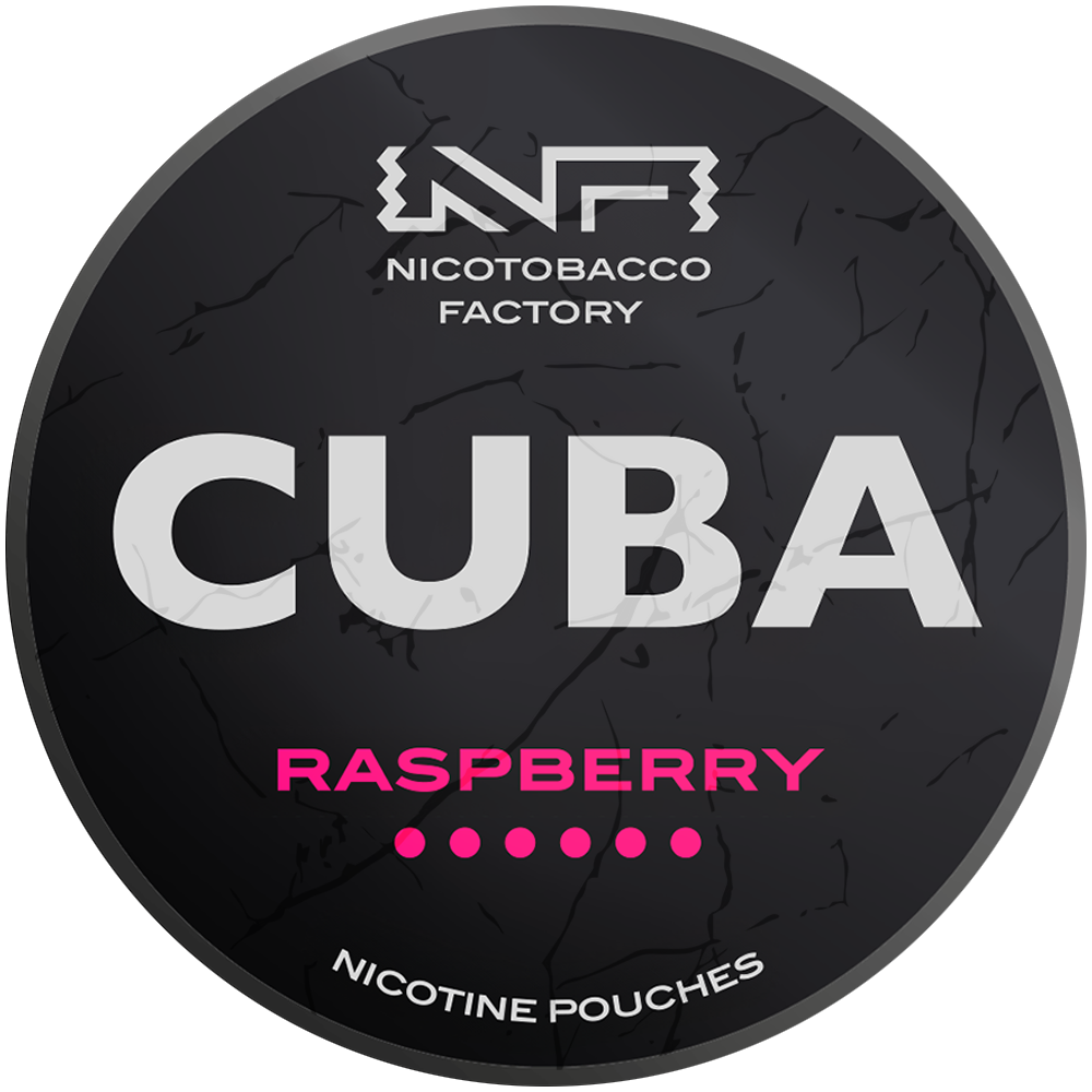 Cuba Black Raspberry nicotine pouches snus