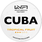 Cuba White Tropical Fruit nicotine pouches