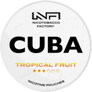Cuba White Tropical Fruit nicotine pouches