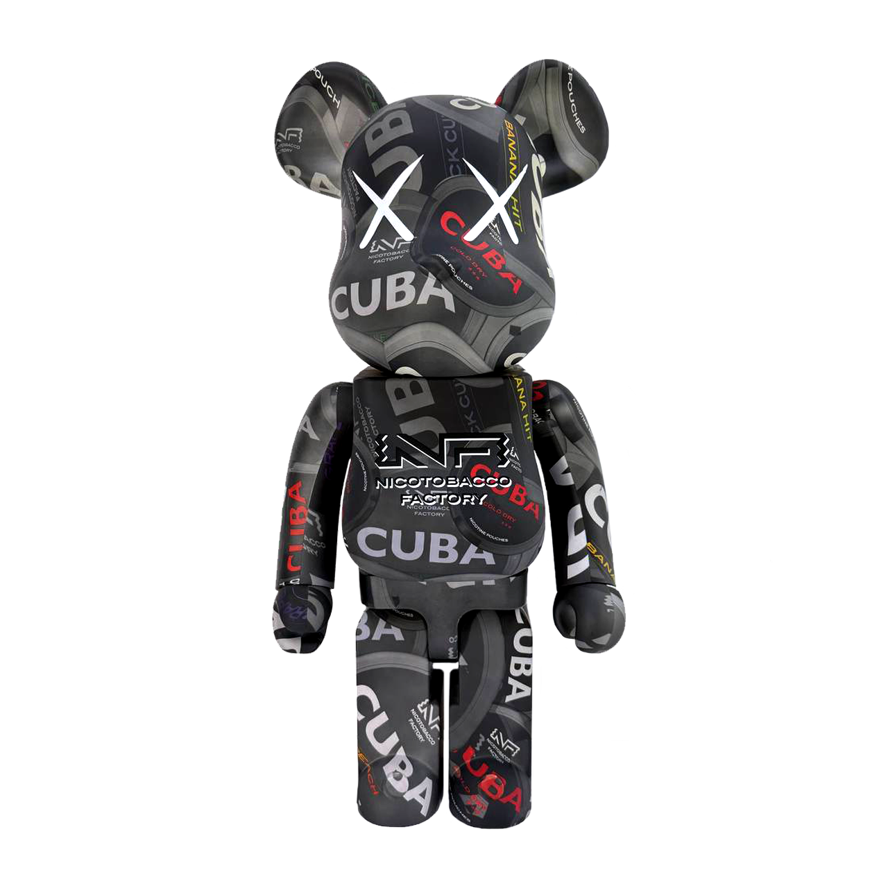 Nicotobacco Bearbrick figurine
