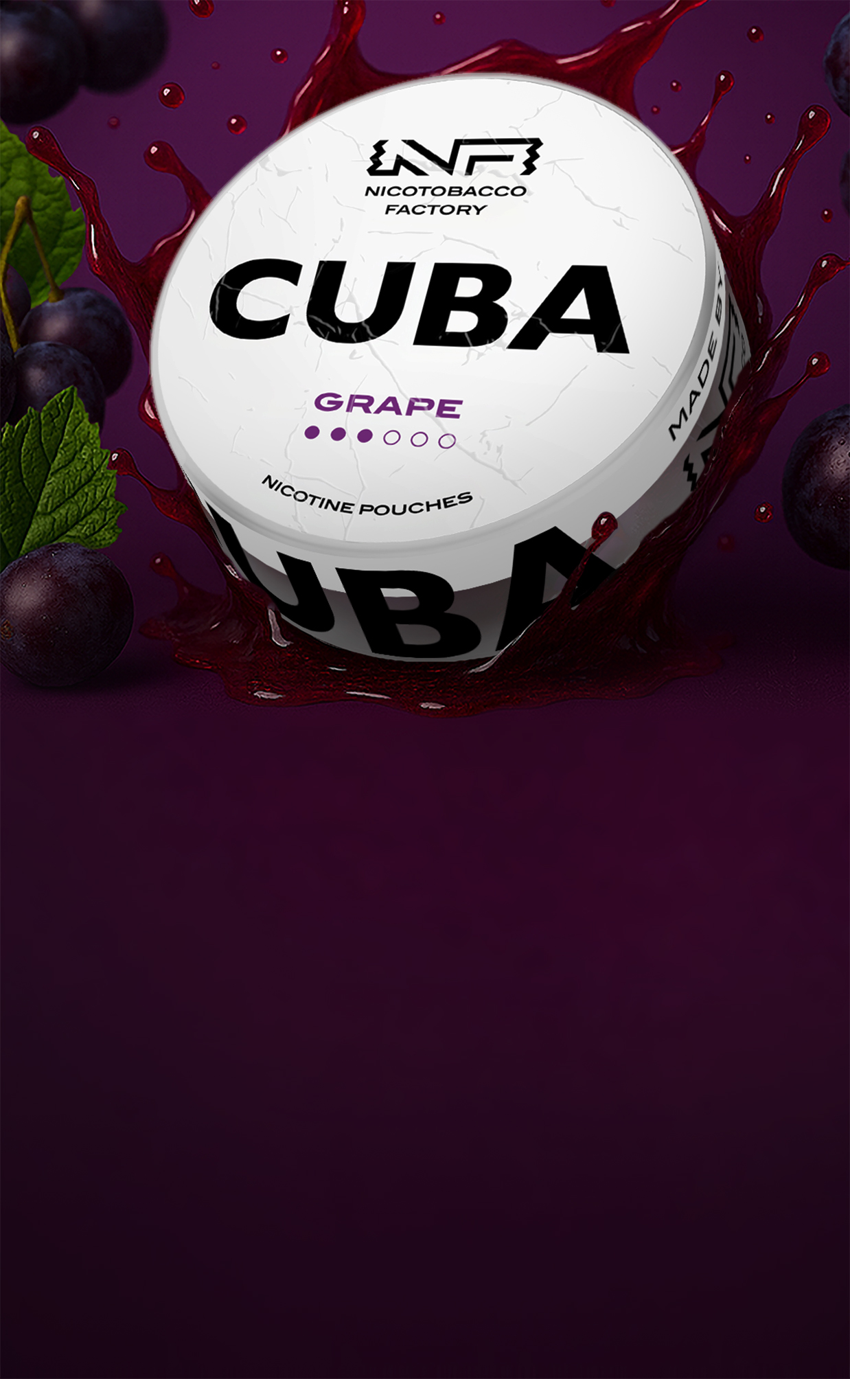 Cuba White Grape snus