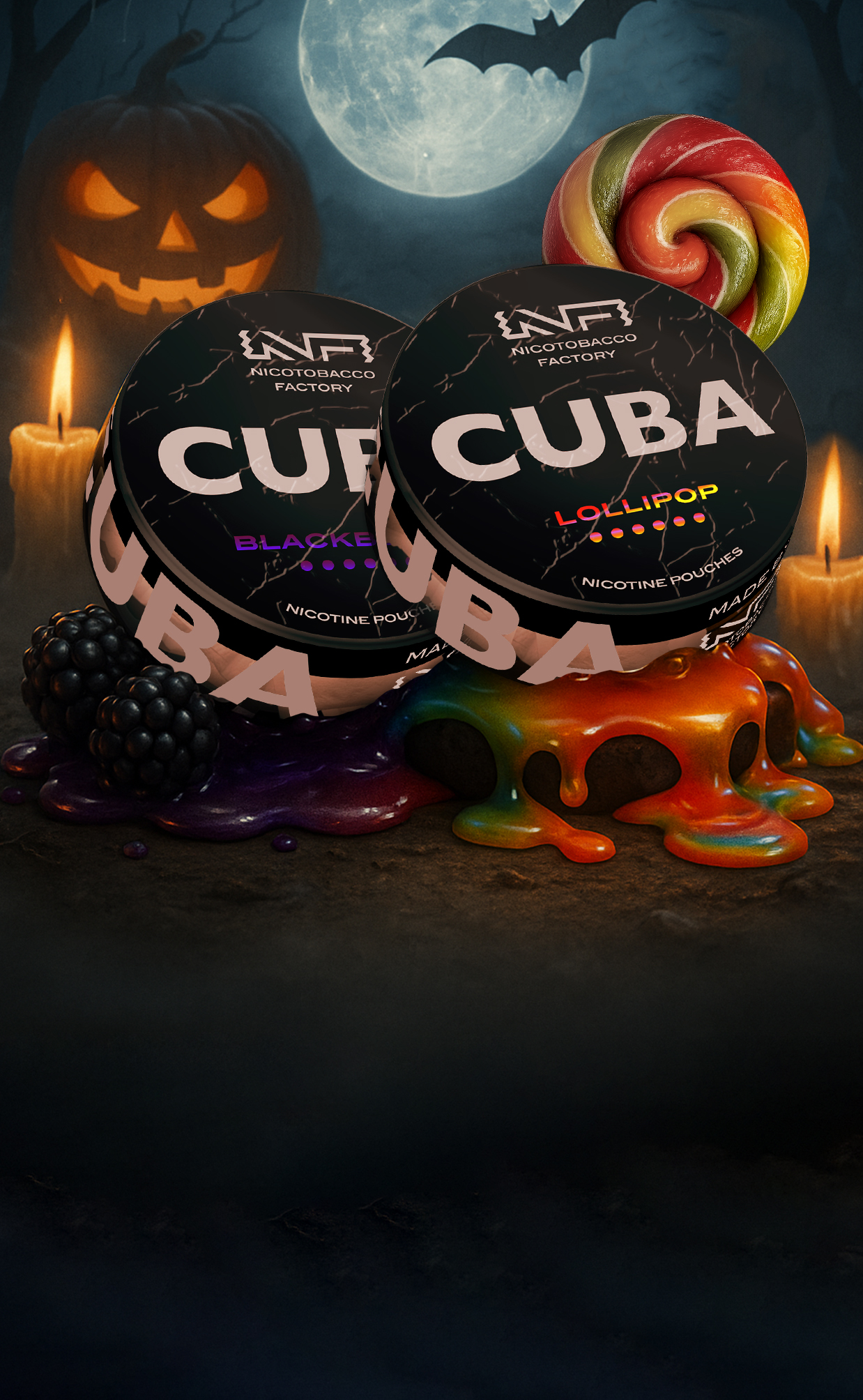 Halloween nicotine pouches snus
