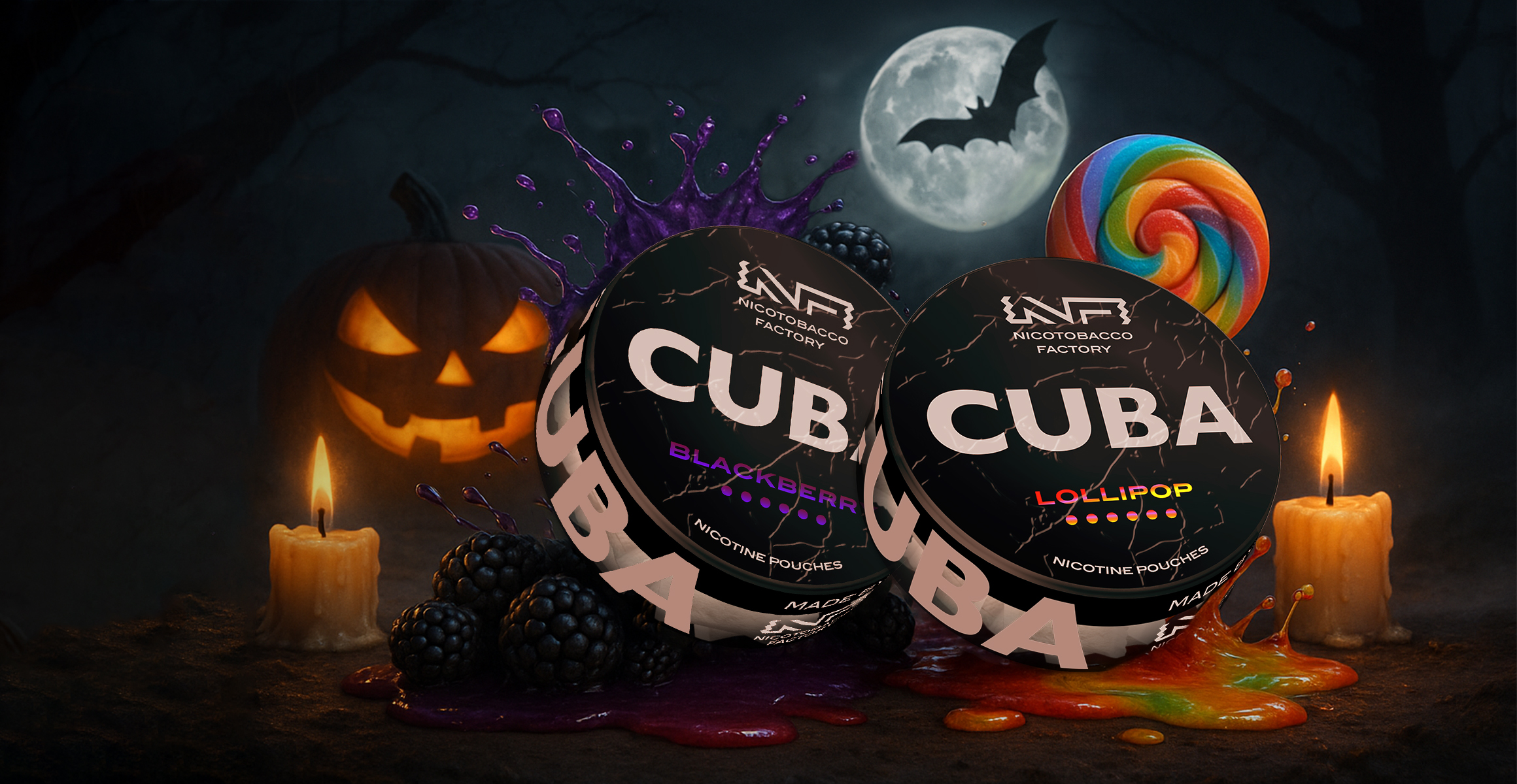 Halloween nicotine pouches snus
